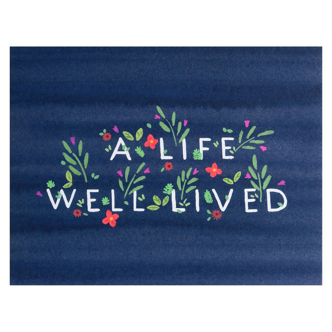 Dear Hancock A Life Well Lived Sympathy Card 