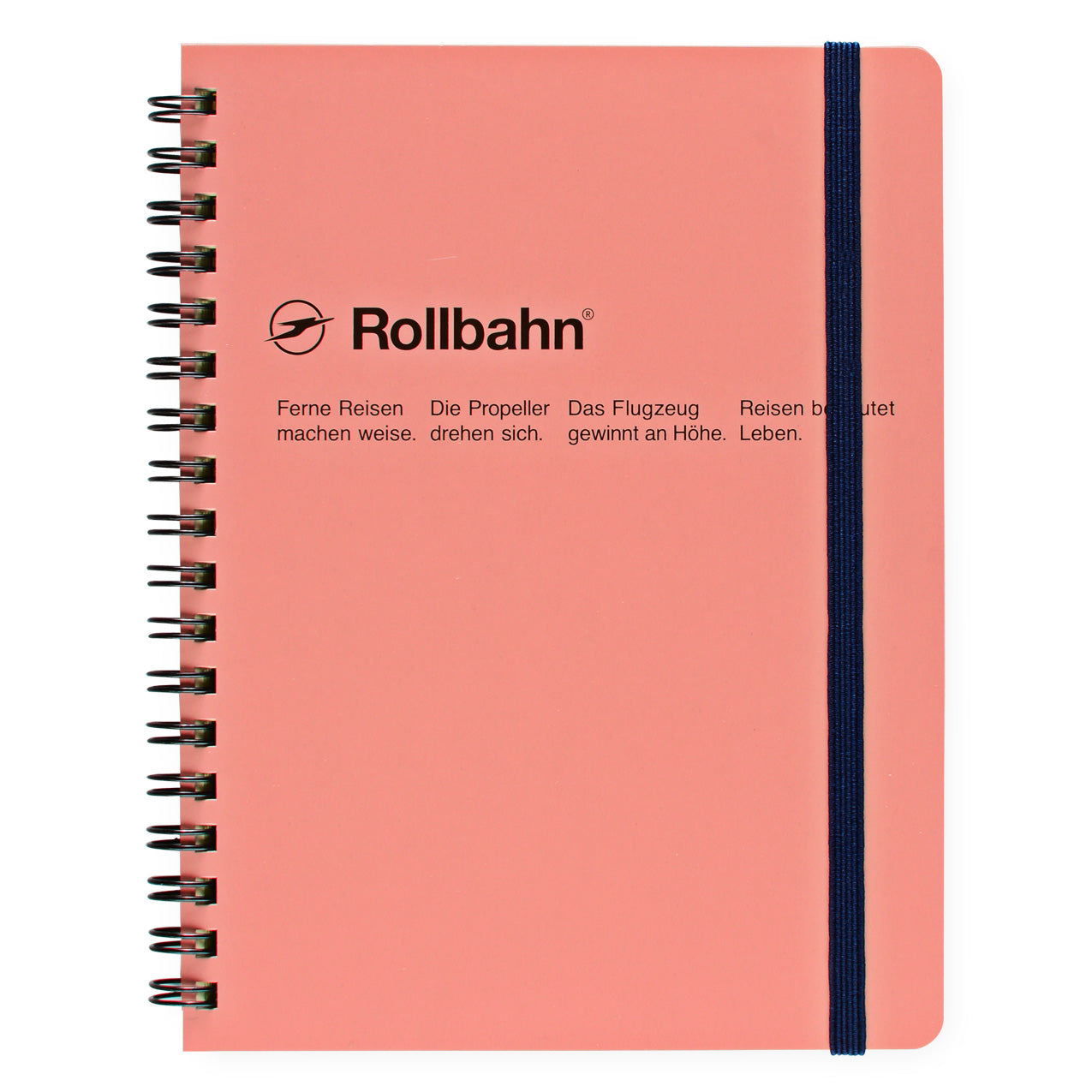 Delfonics Rollbahn Notebook Small, Large Or A5 | 9 Colors Blush Pink / Small (4.5 x 5.5")