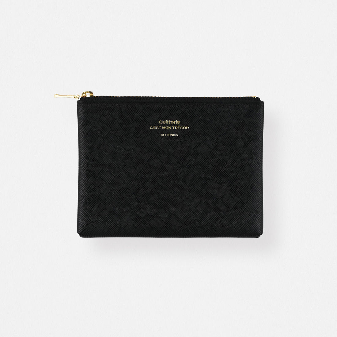 Delfonics Quitterie Small Zip Pouch  Black 