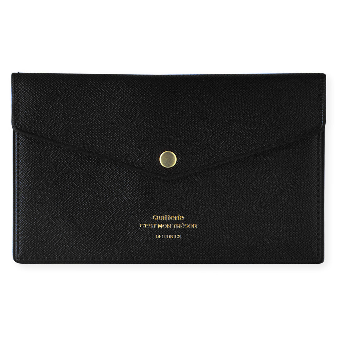 Delfonics Quitterie Multi-Card Case Pouch Black 