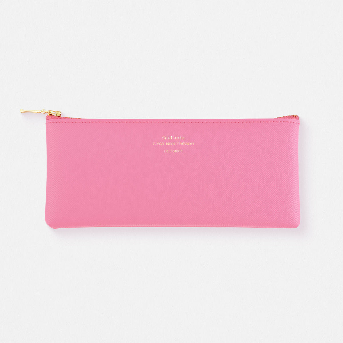 Null Quitterie Flat Pen Pencil Case Pink 