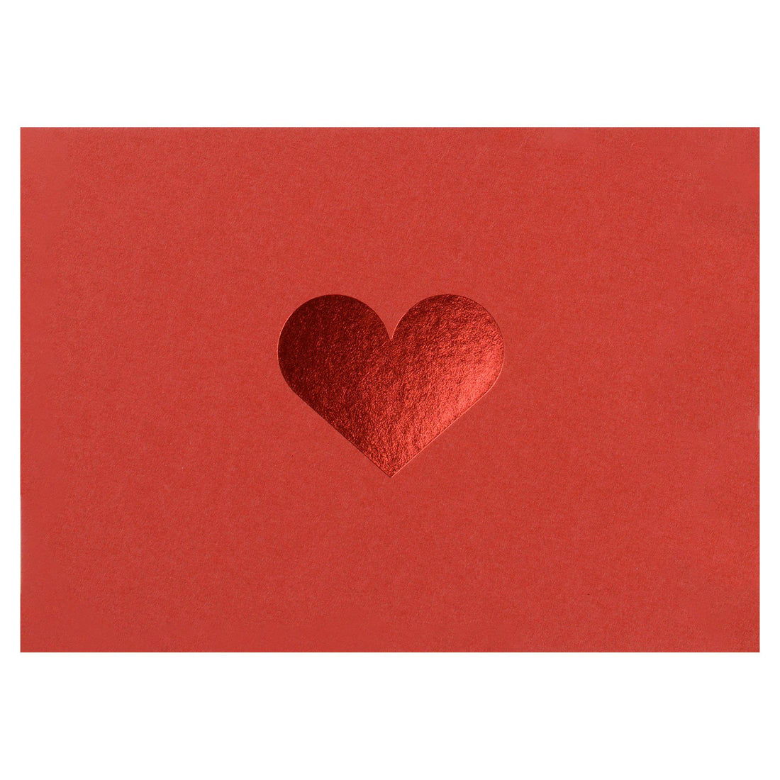 Dotsy Red Heart Greeting Card 