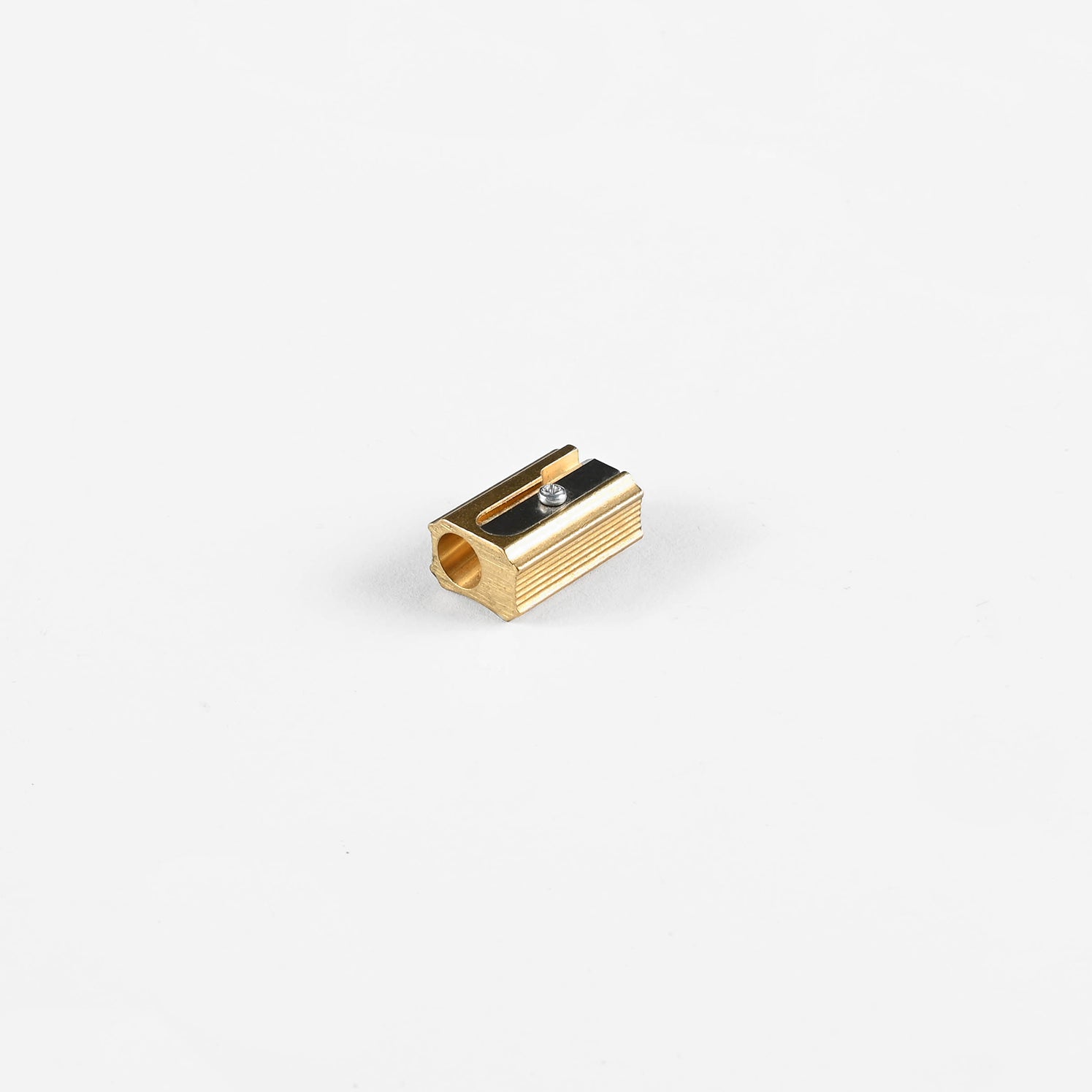 Dux Brass Block Single Hole Sharpener 
