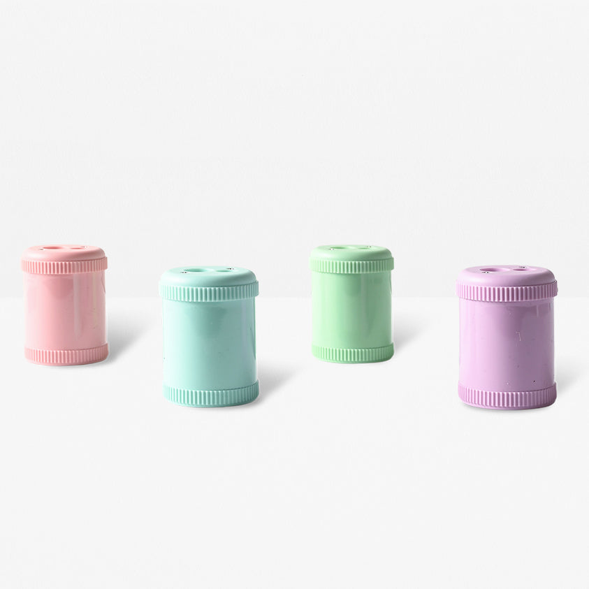 Dux DUX Pastel Double Hole Sharpener | 4 Colors 