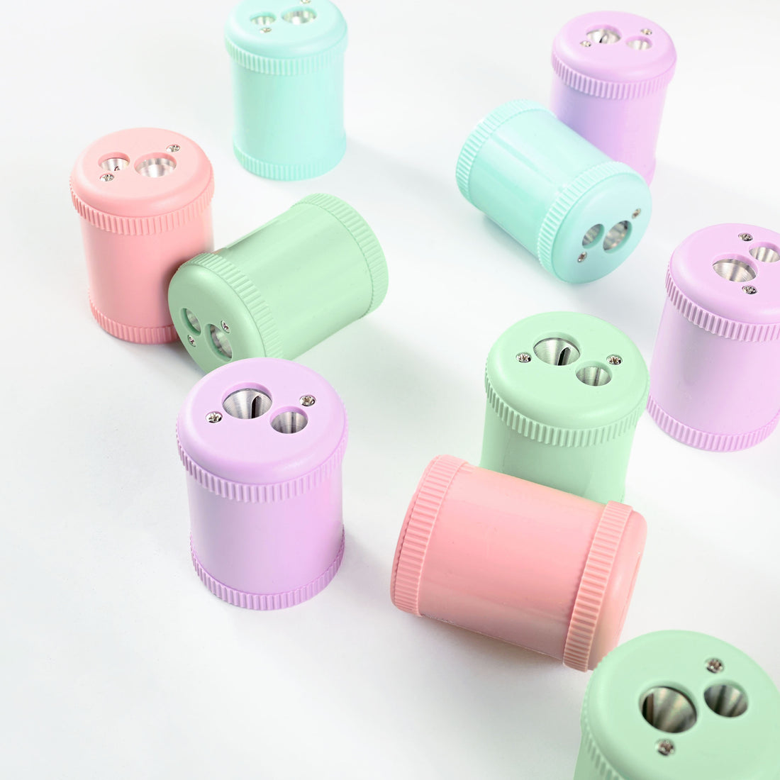 Dux DUX Pastel Double Hole Sharpener | 4 Colors 