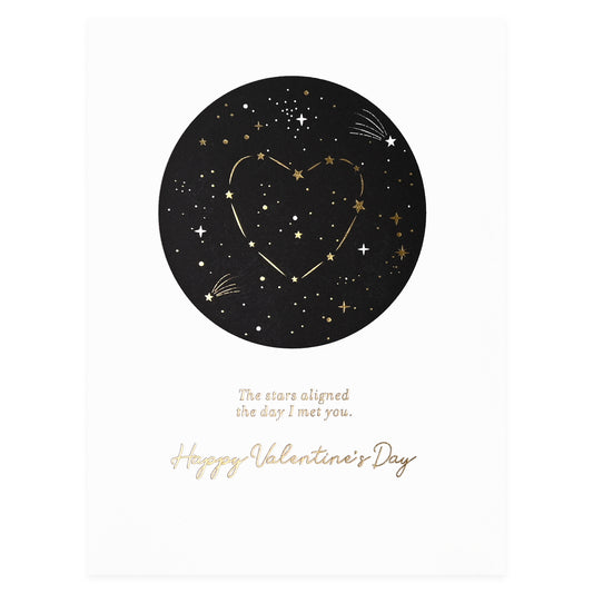 Elum Aligned Stars Valentine's Day Card 