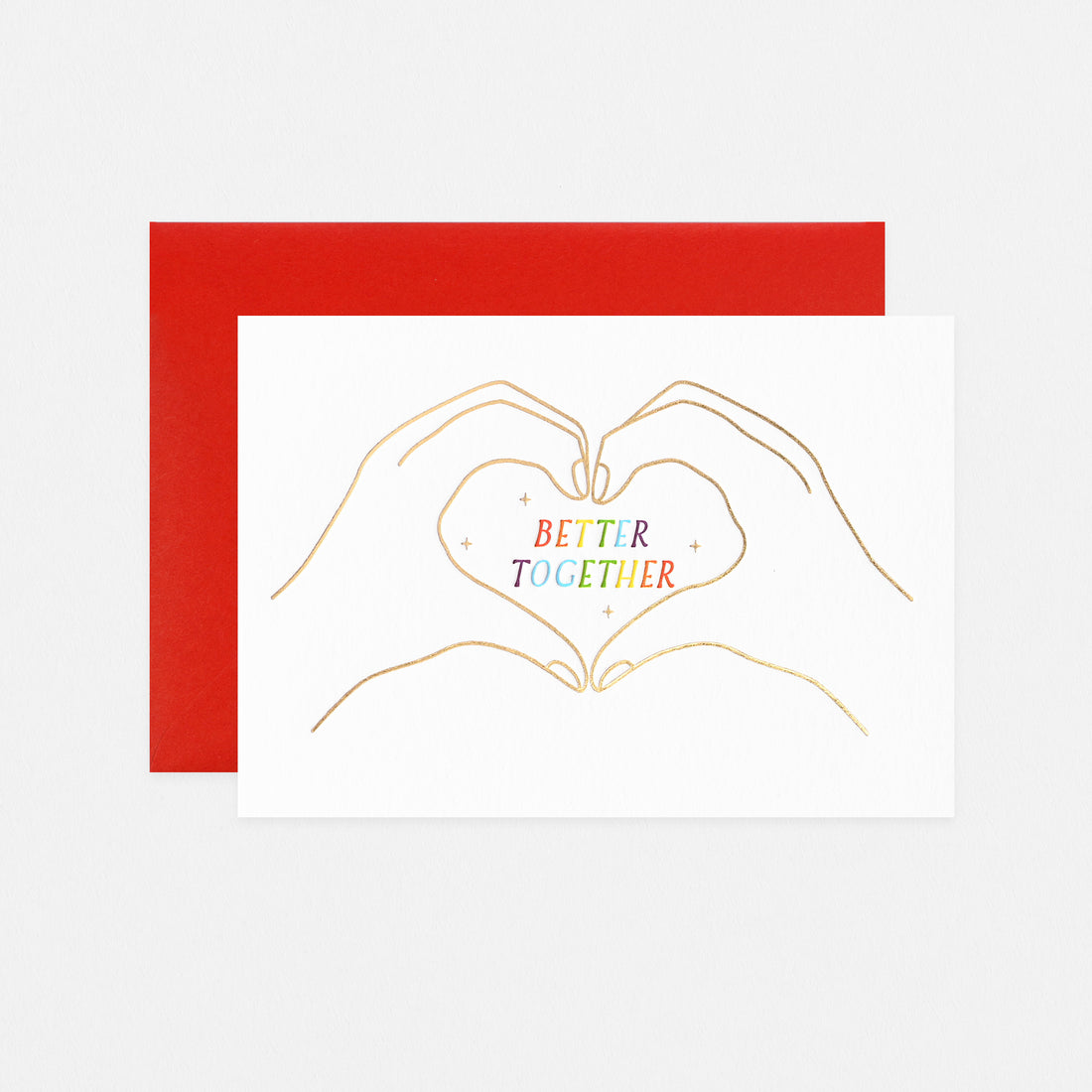 Elum Better Together Heart Greeting Card 