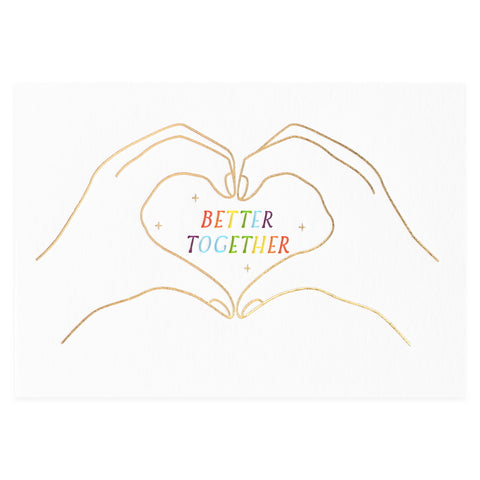 Elum Better Together Heart Greeting Card 