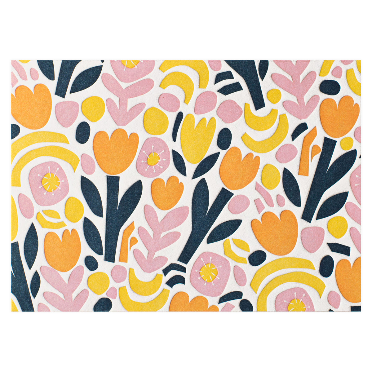 Elum Collage Garden Folded Note Cards Boxed 