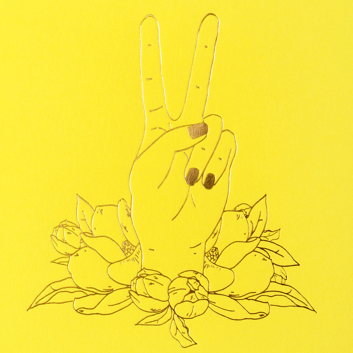 Elum Peace Magnolia Greeting Card 