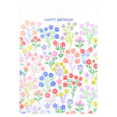 Elvira van Vredenburgh Flora Birthday Card 
