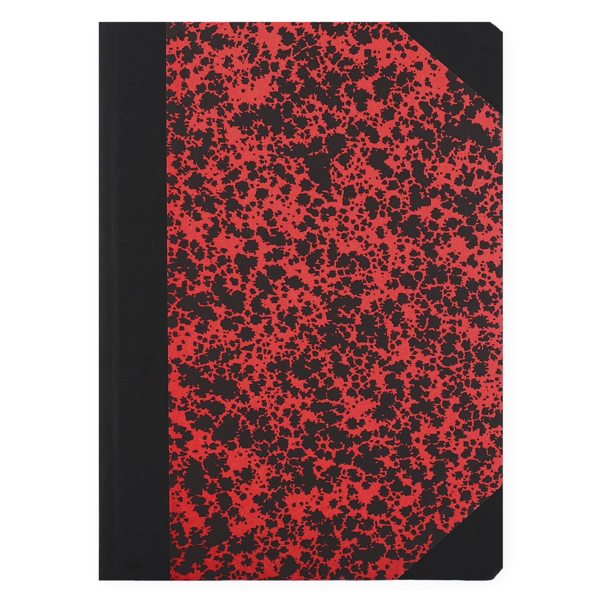 Null Emilio Braga Cloud Print Lined Notebook Red & Black | A7, A6 or A5 