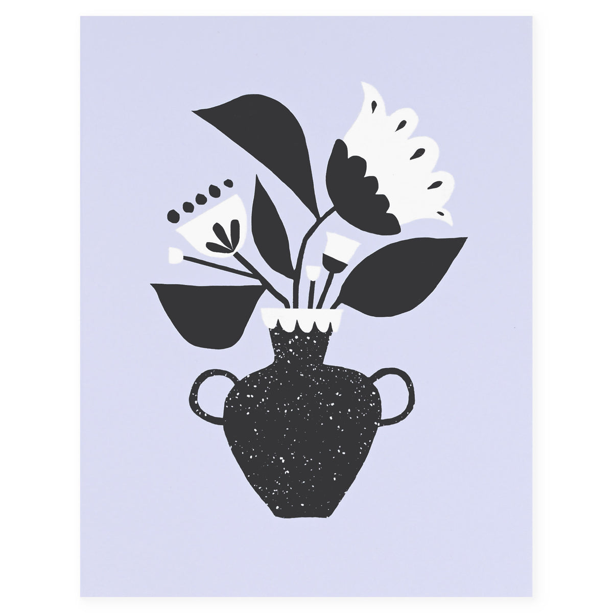 Emily Rae Carlson Flower Vase Greeting Card 