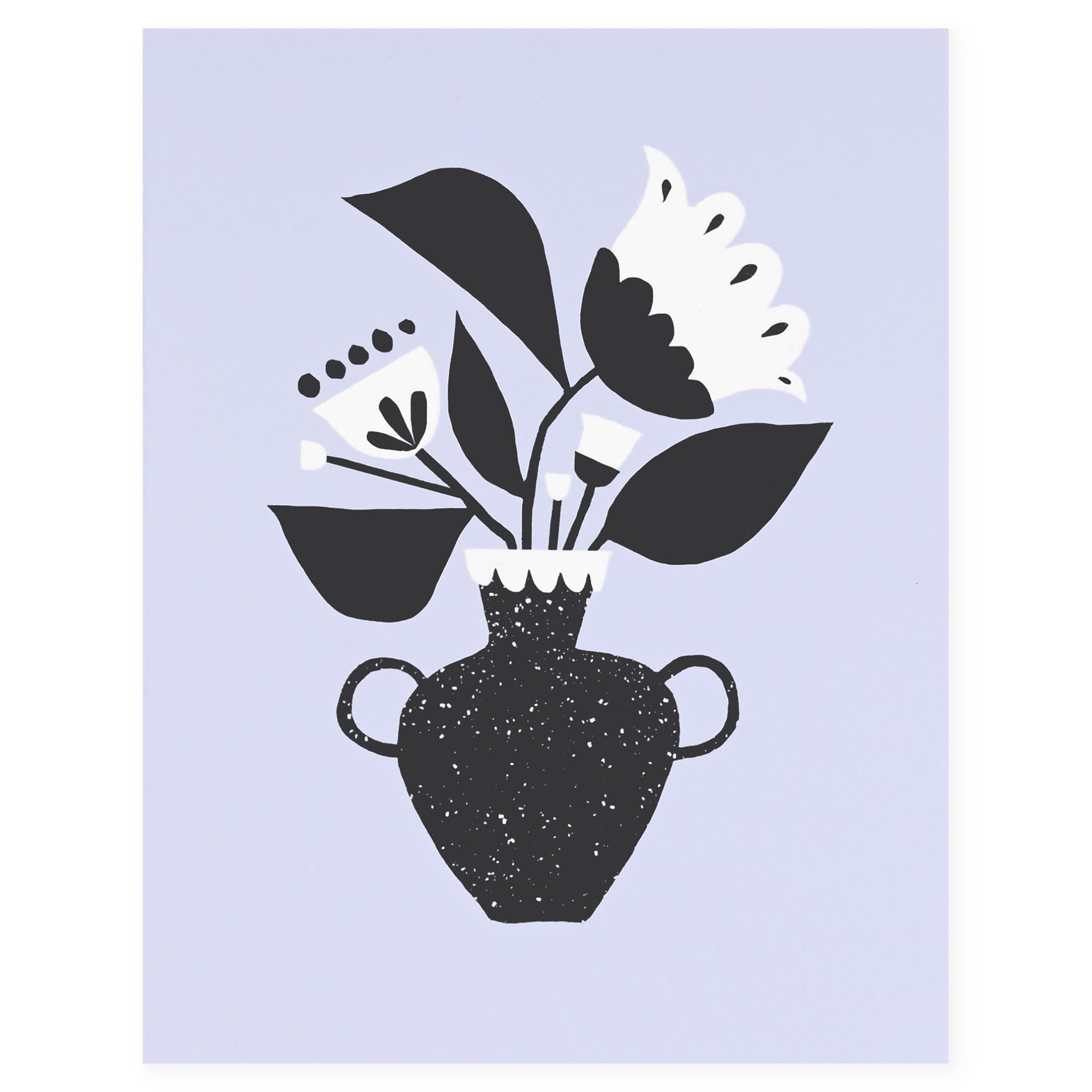 Emily Rae Carlson Flower Vase Greeting Card 
