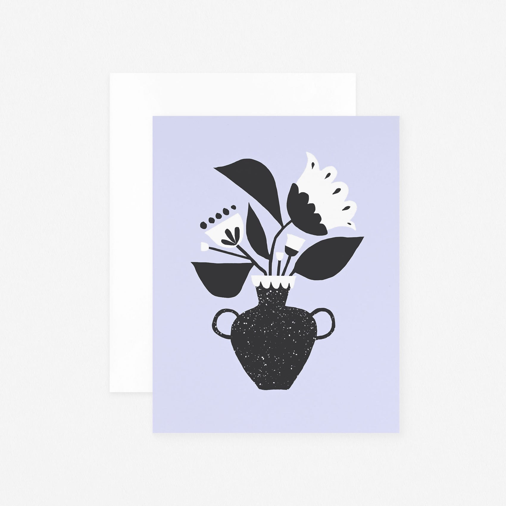Emily Rae Carlson Flower Vase Greeting Card 