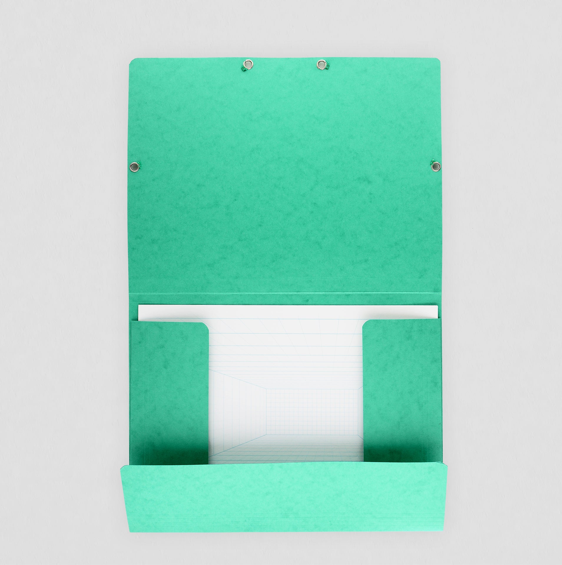 Exacompta Exacompta 3-Flap File Folder Elastic Closure 