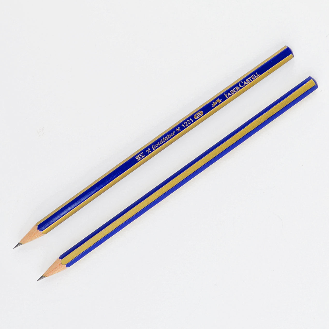 Faber-Castell Goldfaber 1221 6H Vintage Pencils