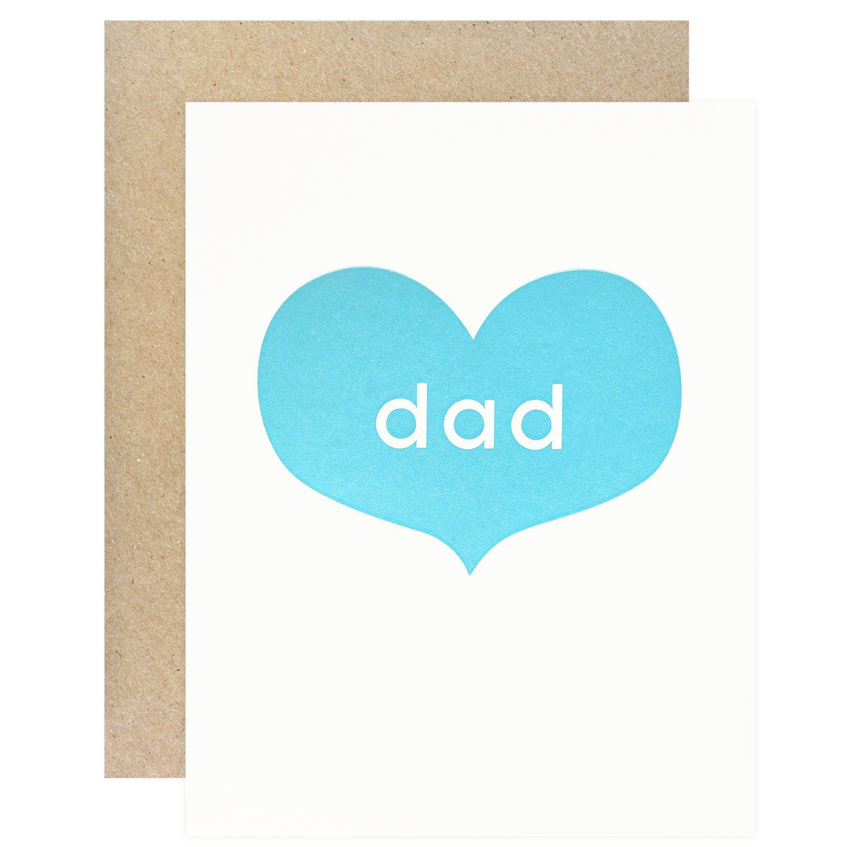 Fugu Fugu Father's Day Big Heart Greeting Card 