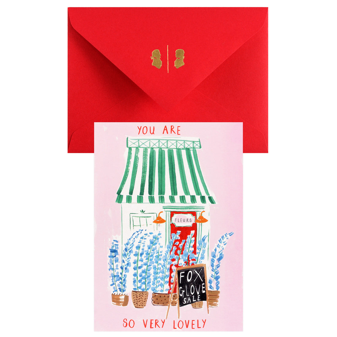 Mr. Boddington's Studio Fleur Shop Greeting Card 