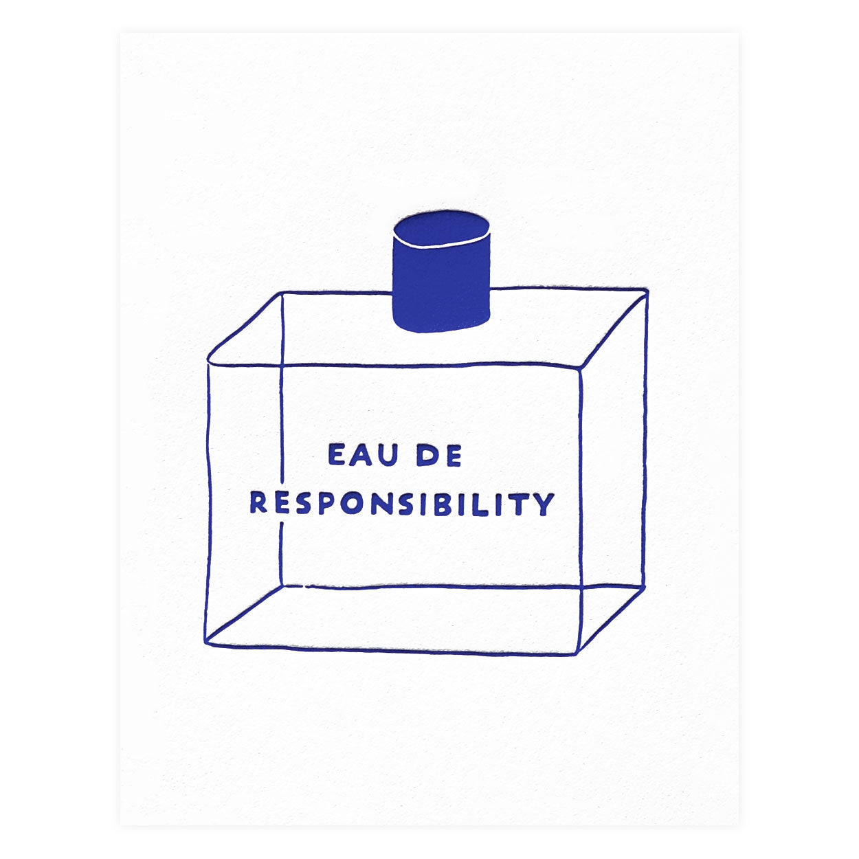 Friendly Fire Paper Responsibility Greeting Card 
