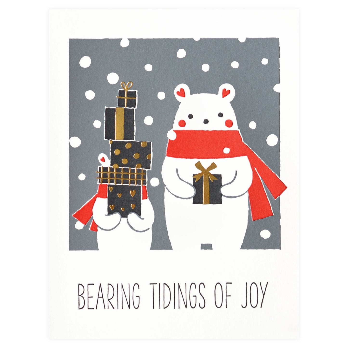 Fugu Fugu Bearing Tidings of Joy Holiday Cards Boxed 