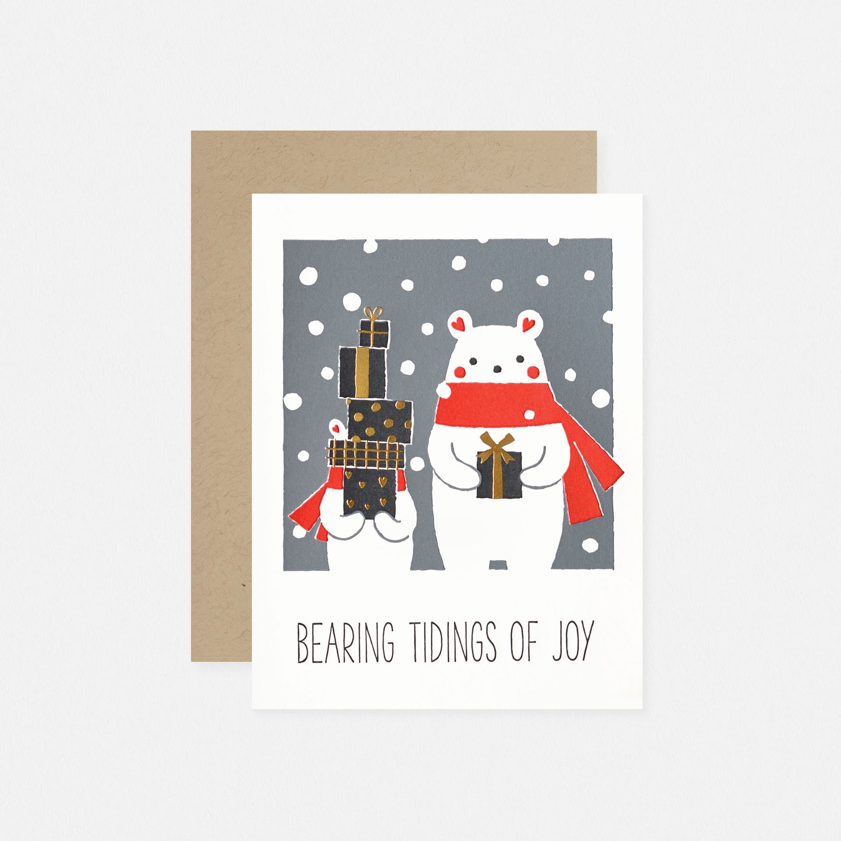 Bearing Tidings of Joy Holiday Cards Boxed