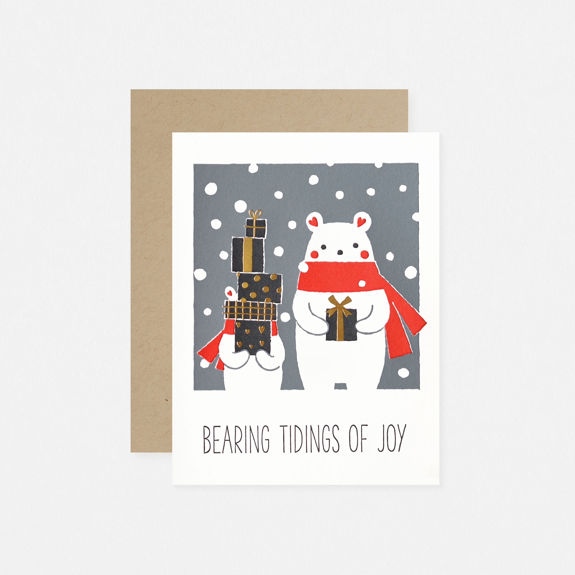 Fugu Fugu Bearing Tidings of Joy Holiday Cards Boxed 