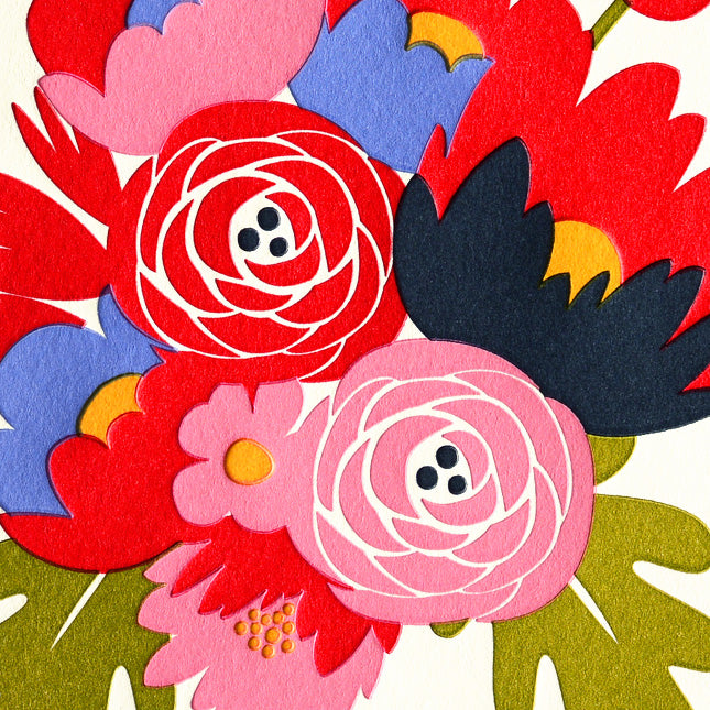 Fugu Fugu I Love You Mom Mother's Day Card 