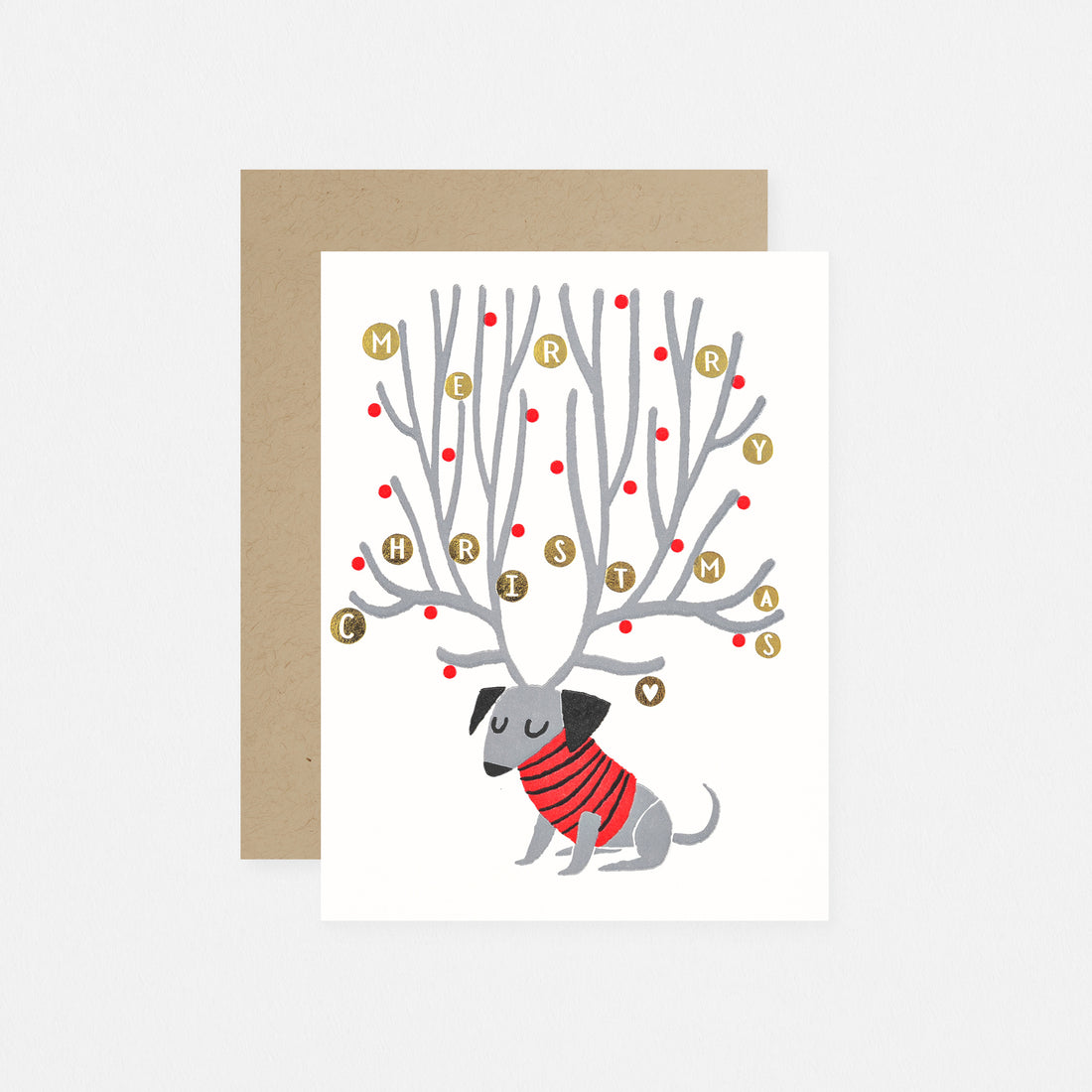 Fugu Fugu Reindeer Wiener Christmas Cards Boxed 