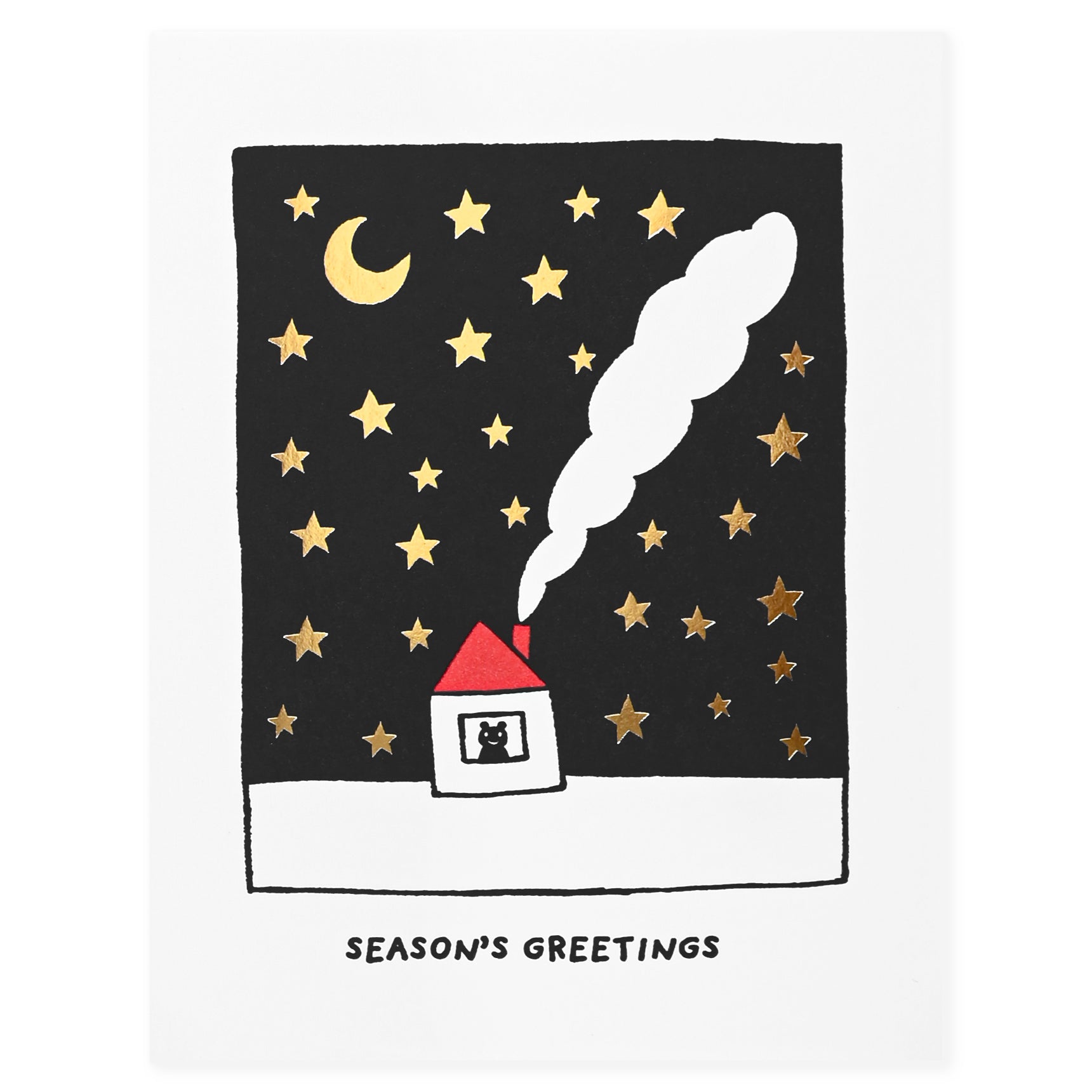 Fugu Fugu Season's Greetings Starry Night Holiday Cards Boxed 