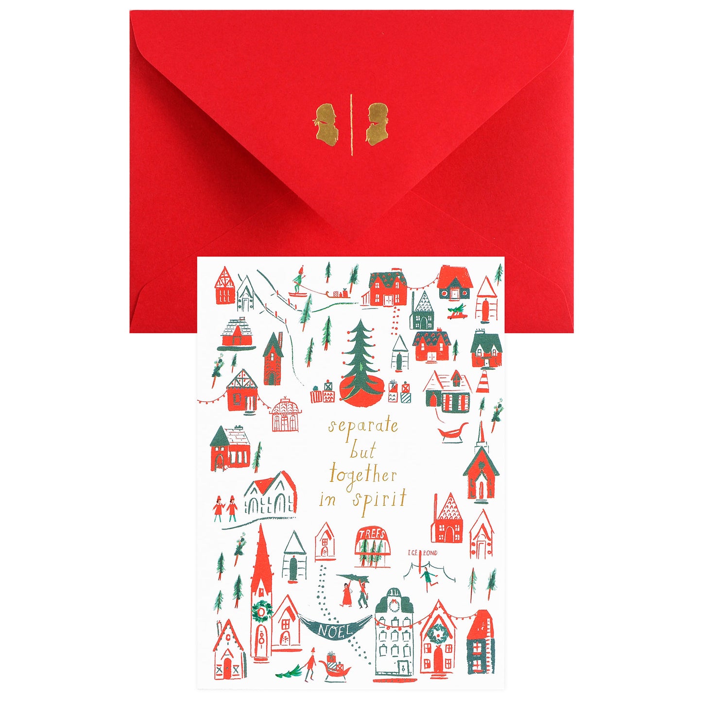 Mr. Boddington's Studio This Town Is A Gem Christmas Cards Boxed 