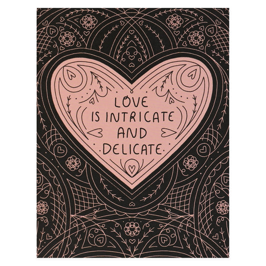 Gingiber Love is Intricate Greeting Card 