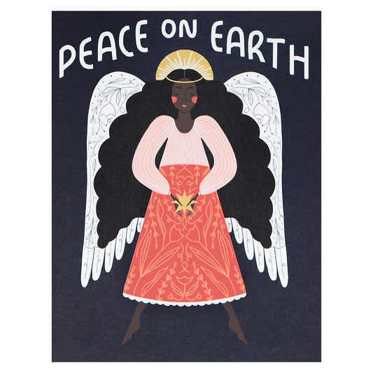 Gingiber Peace On Earth Angel Christmas Cards Boxed 