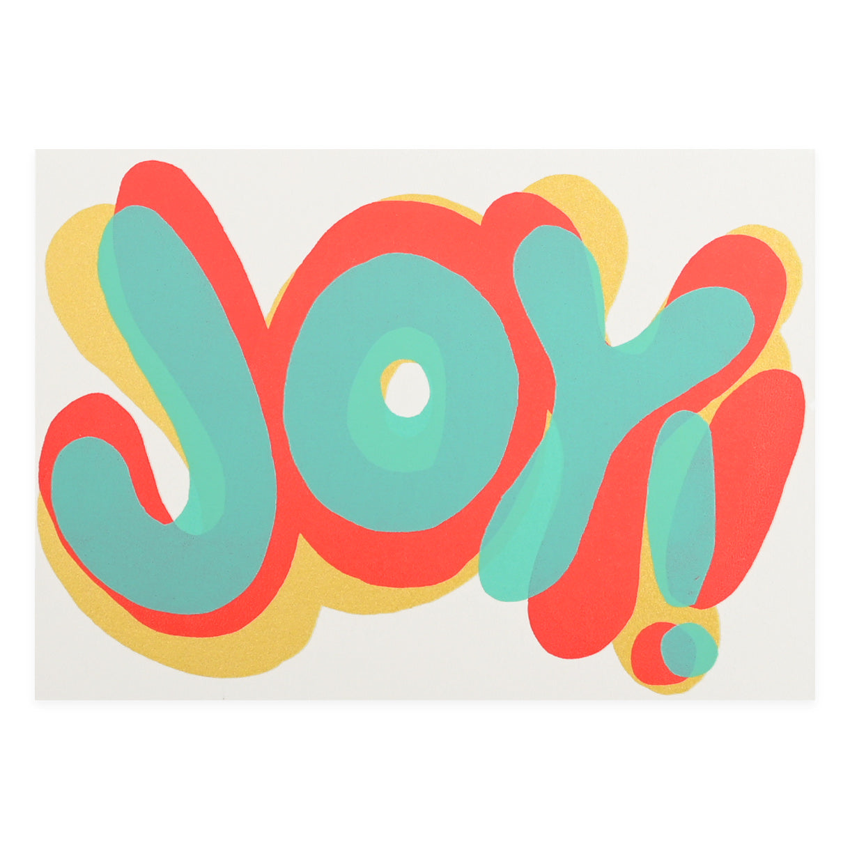 Alphabet Studios Joy Holiday Card 