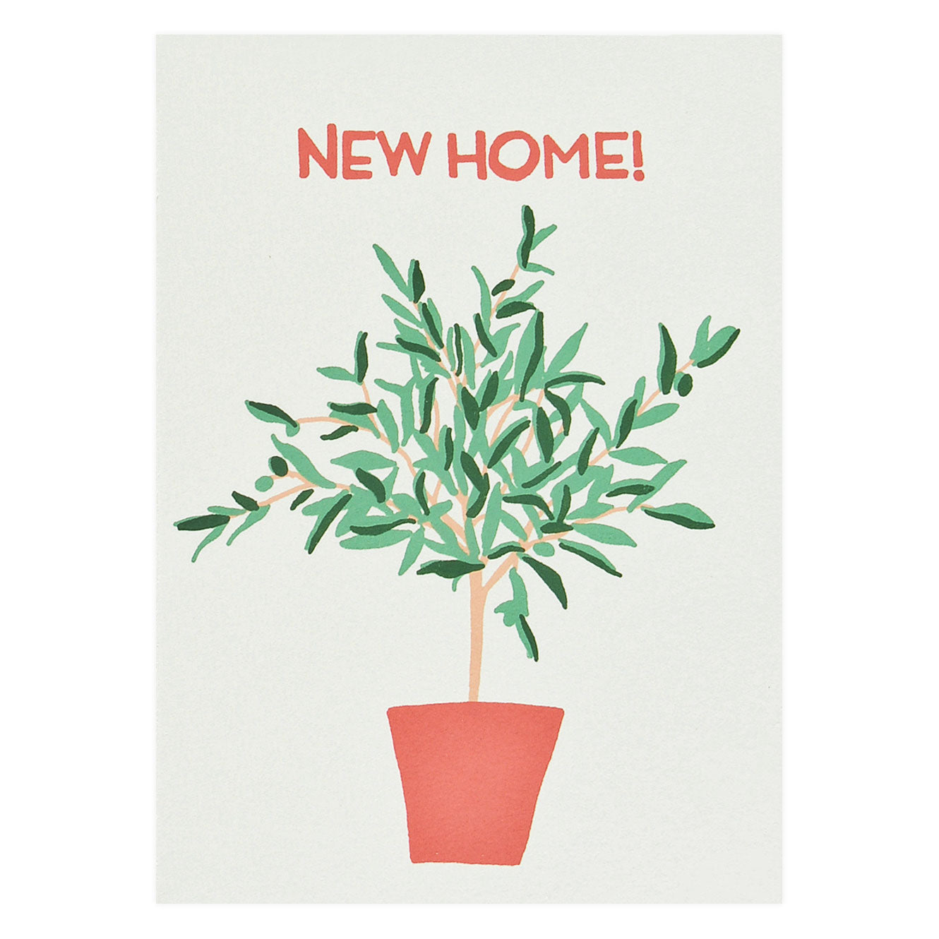 Alphabet Studios Olive Tree New Home Card 
