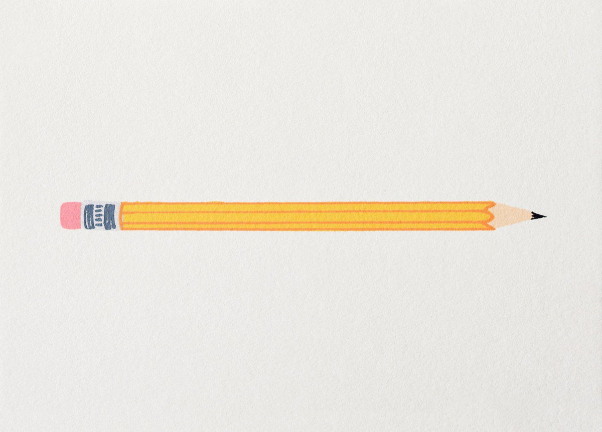 Gold Teeth Brooklyn Pencil Greeting Card 