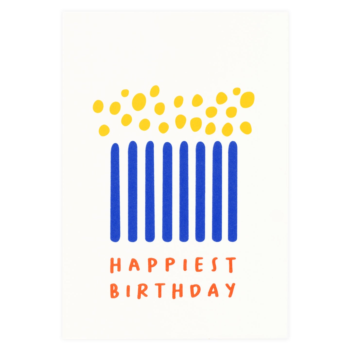 Graphic Factory Happiest Birthday Card 