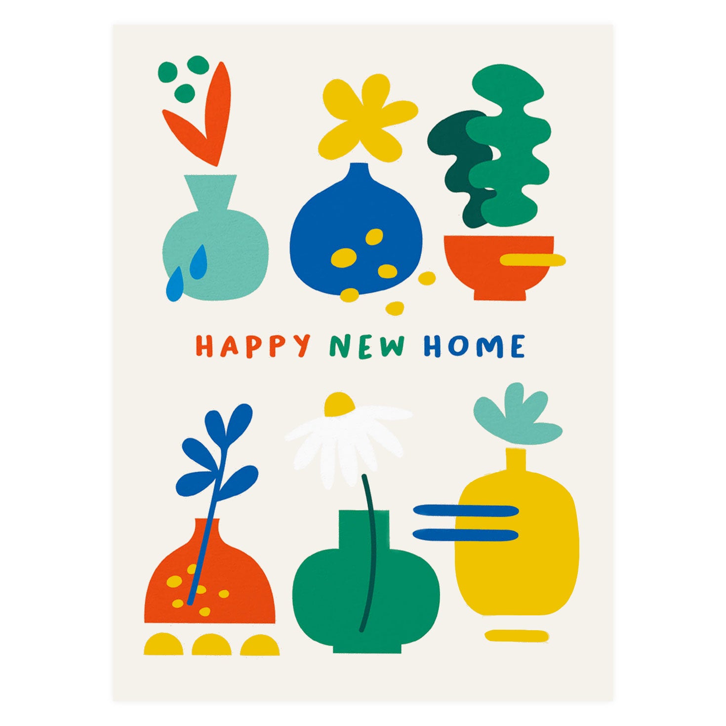 Happy New Home Greeting Card