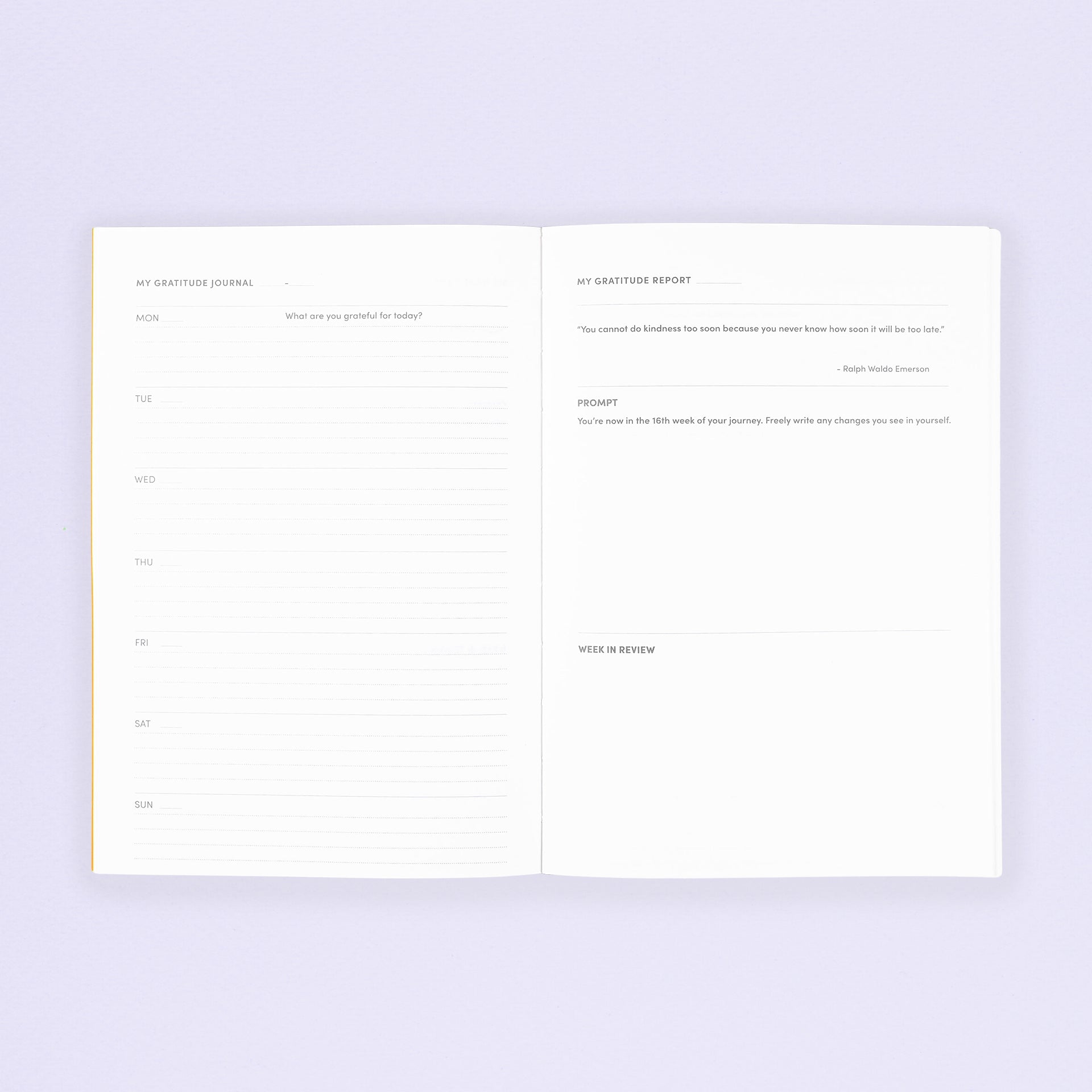 Poketo Gratitude Journal 