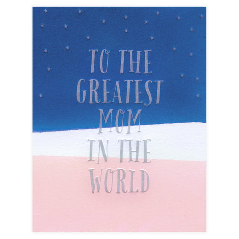 Dee & Lala Greatest Mom in the World Mother's Day Card 