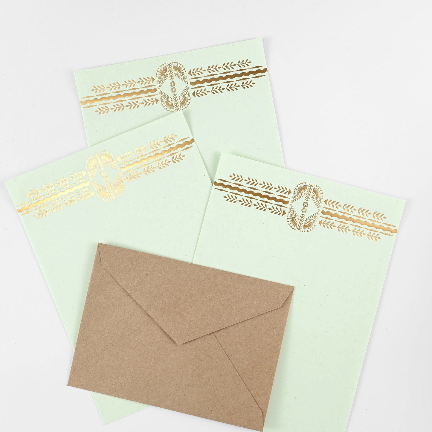 Desert Bloom Letter Writing Set (Green) – HAMMERPRESS