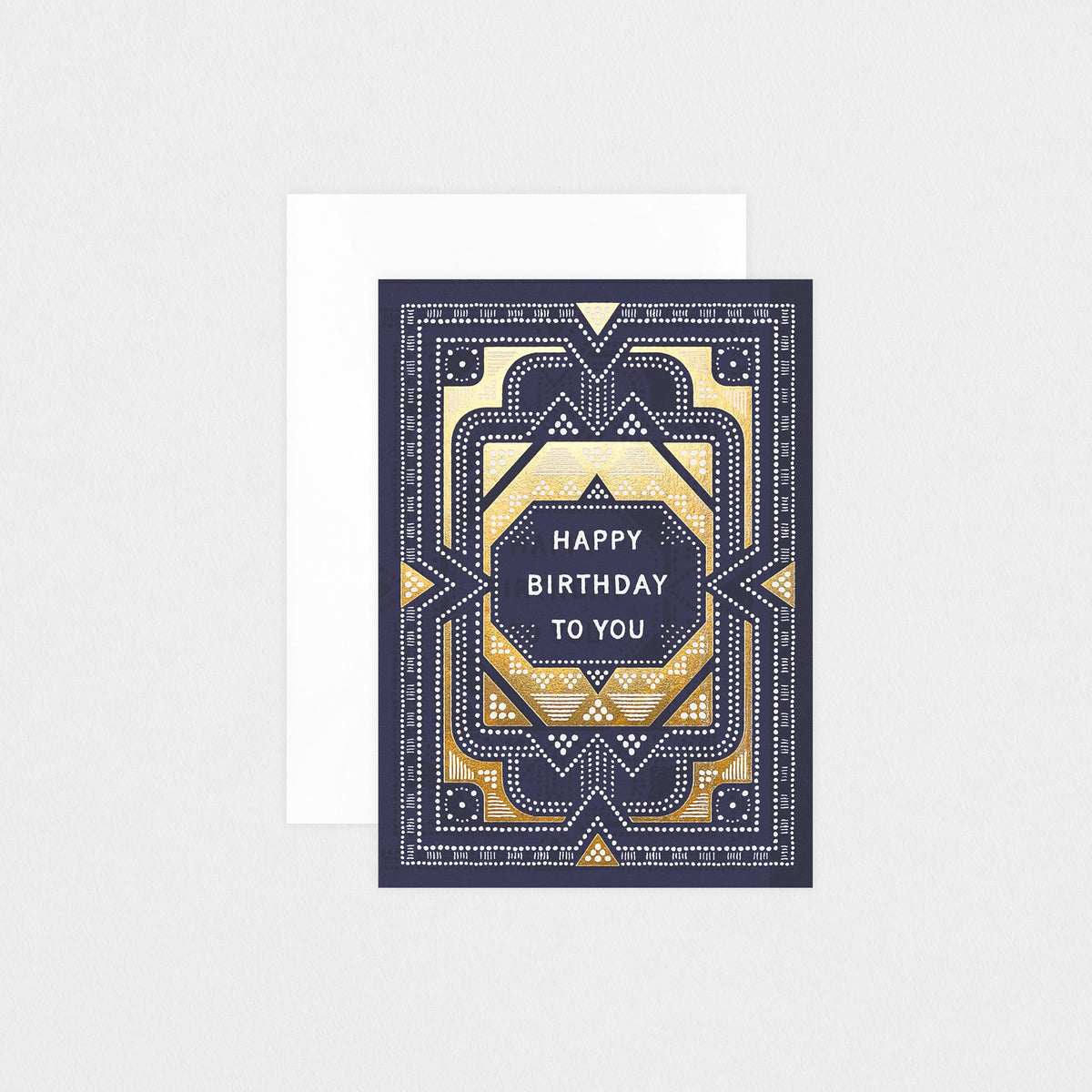 Hammerpress Sashiko Birthday Card 