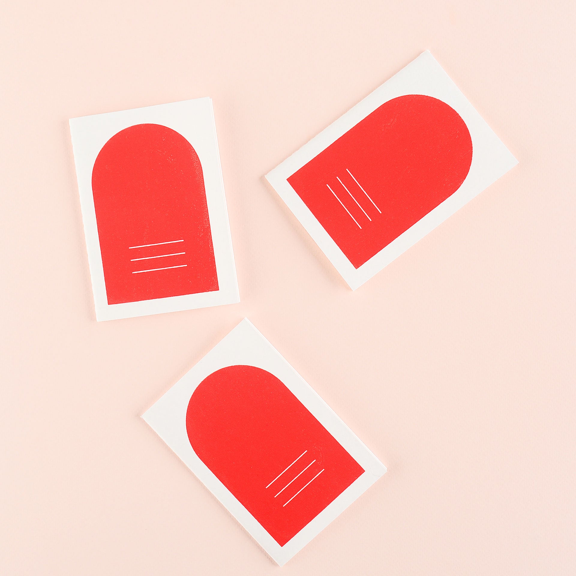 Hanaduri Hanaduri Hanji Passport Notebook Blank Set of 3 | 3 Colors 