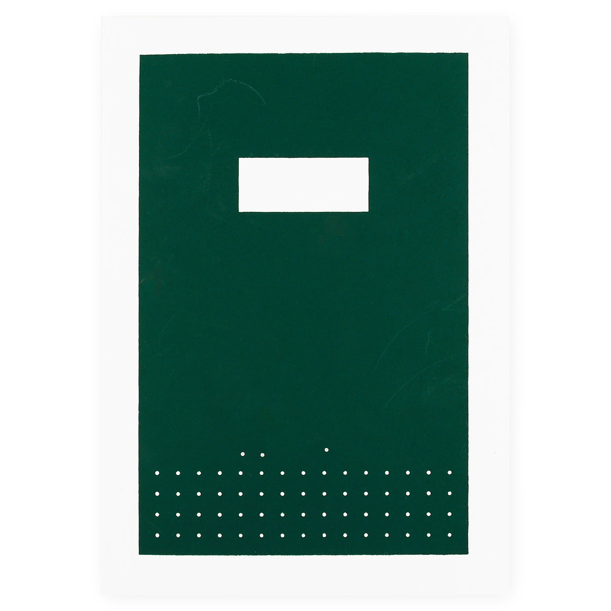 Hanaduri Hanaduri Hanji Dot Grid Notebook Cabinet A5 | 8 Colors Green