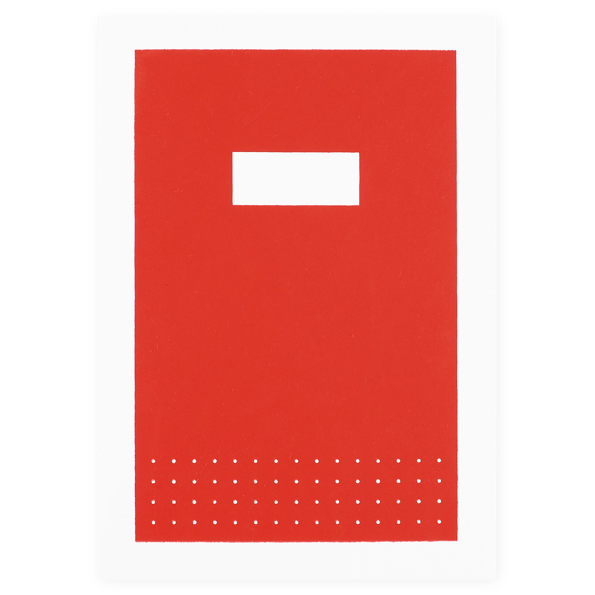 Hanaduri Hanaduri Hanji Dot Grid Notebook Cabinet A5 | 8 Colors Red