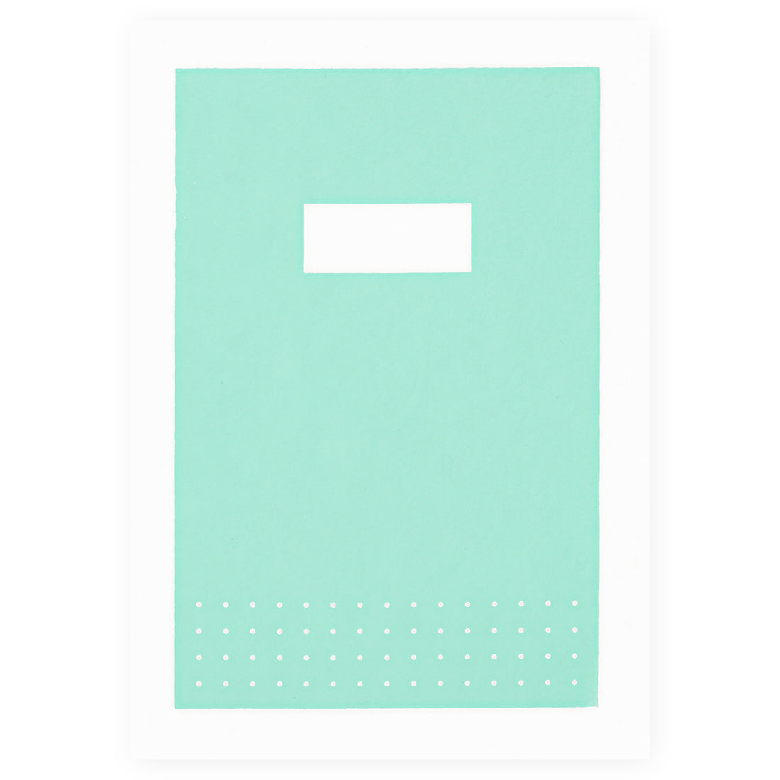 Hanaduri Hanaduri Hanji Dot Grid Notebook Cabinet A5 | 8 Colors Mint
