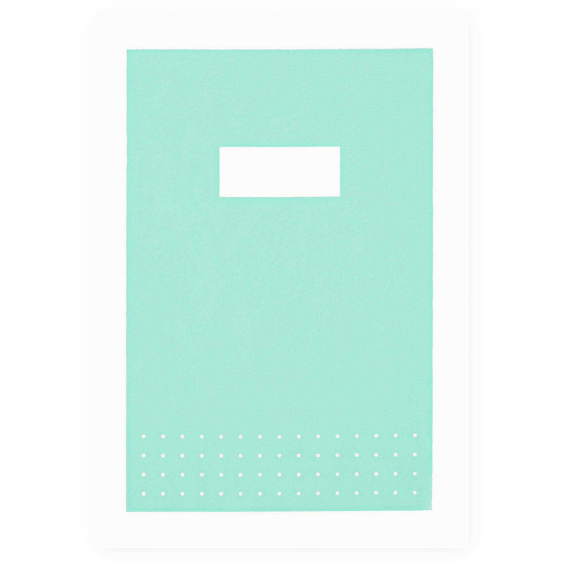 Hanaduri Hanaduri Hanji Dot Grid Notebook Cabinet A5 | 8 Colors Mint