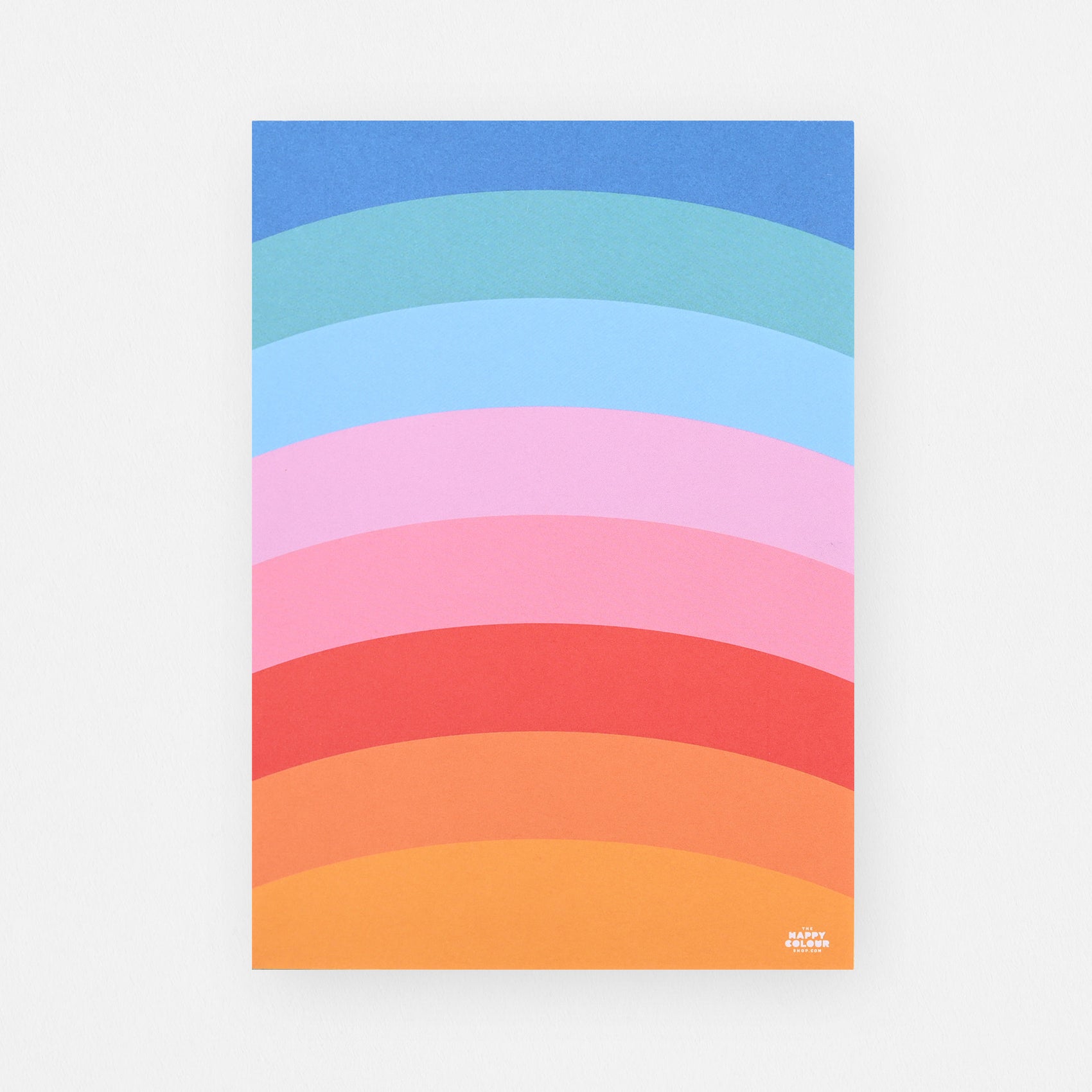The Happy Colour Shop Rainbow Notepad 