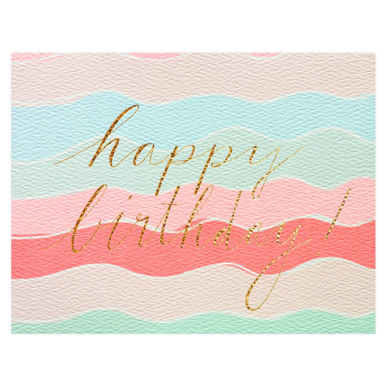 Hartland Brooklyn Happy Birthday Squiggles Birthday Card 