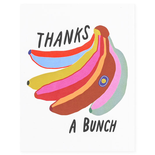 Hartland Brooklyn Thanks A Bunch Greeting Card 